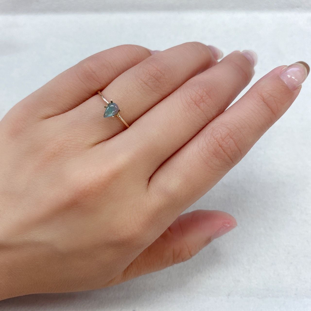 バイカラーパライバトルマリン ブラジル産 0.32ct[210711991]5.9×3.7mm前後
