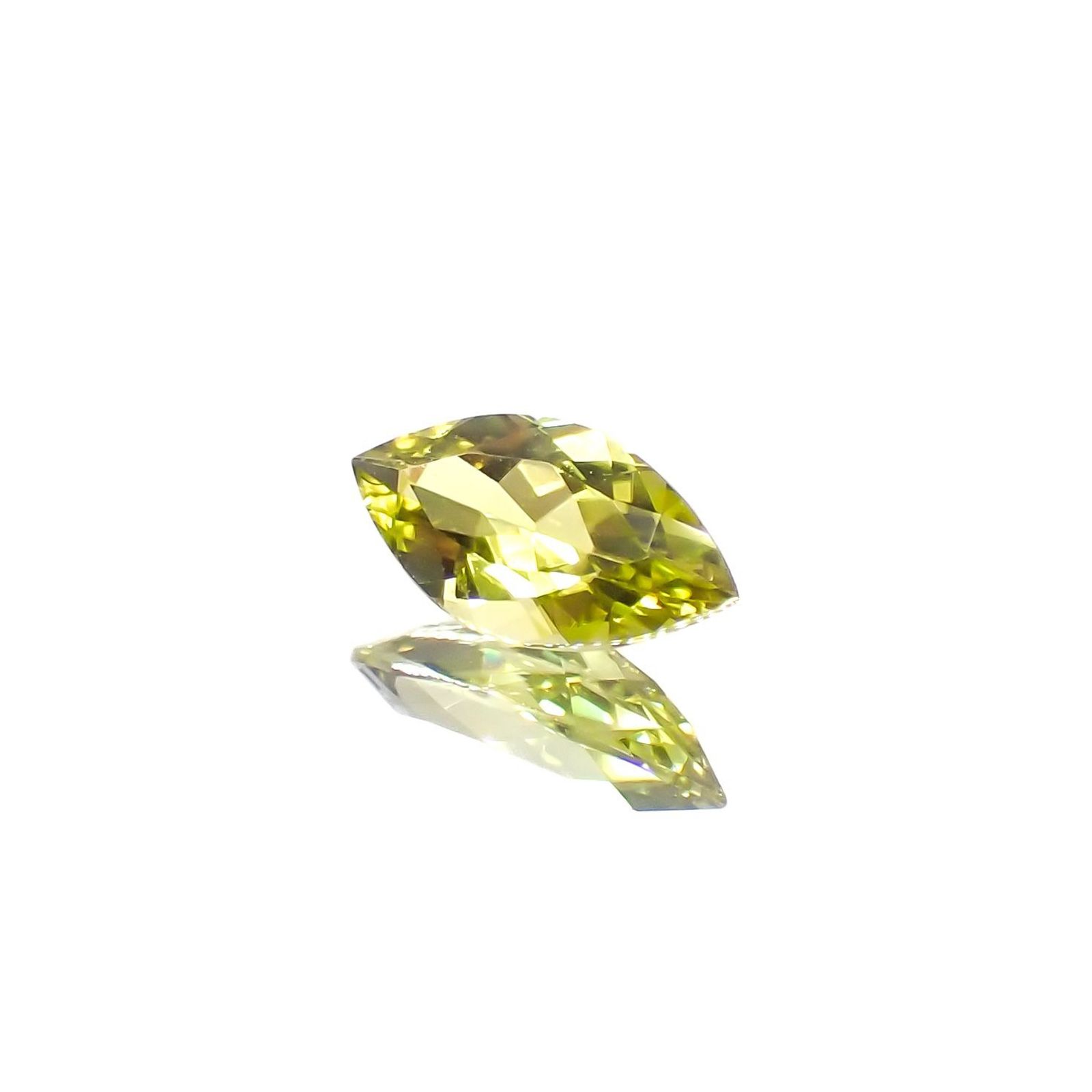 カナリートルマリン ザンビア・カナリー鉱山産 0.31ct [250823145]7x3.5mm前後