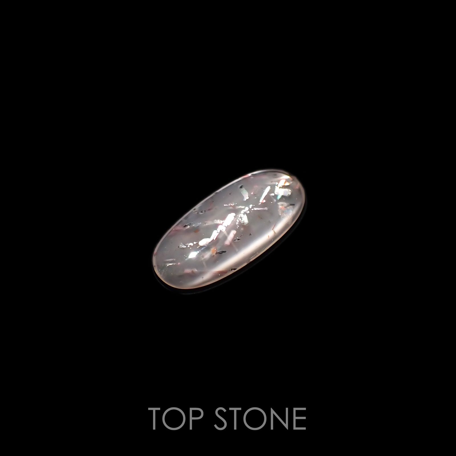 レインボーラティスサンストーン オーストラリア産 1.67ct[230220757]14.9x7mm前後