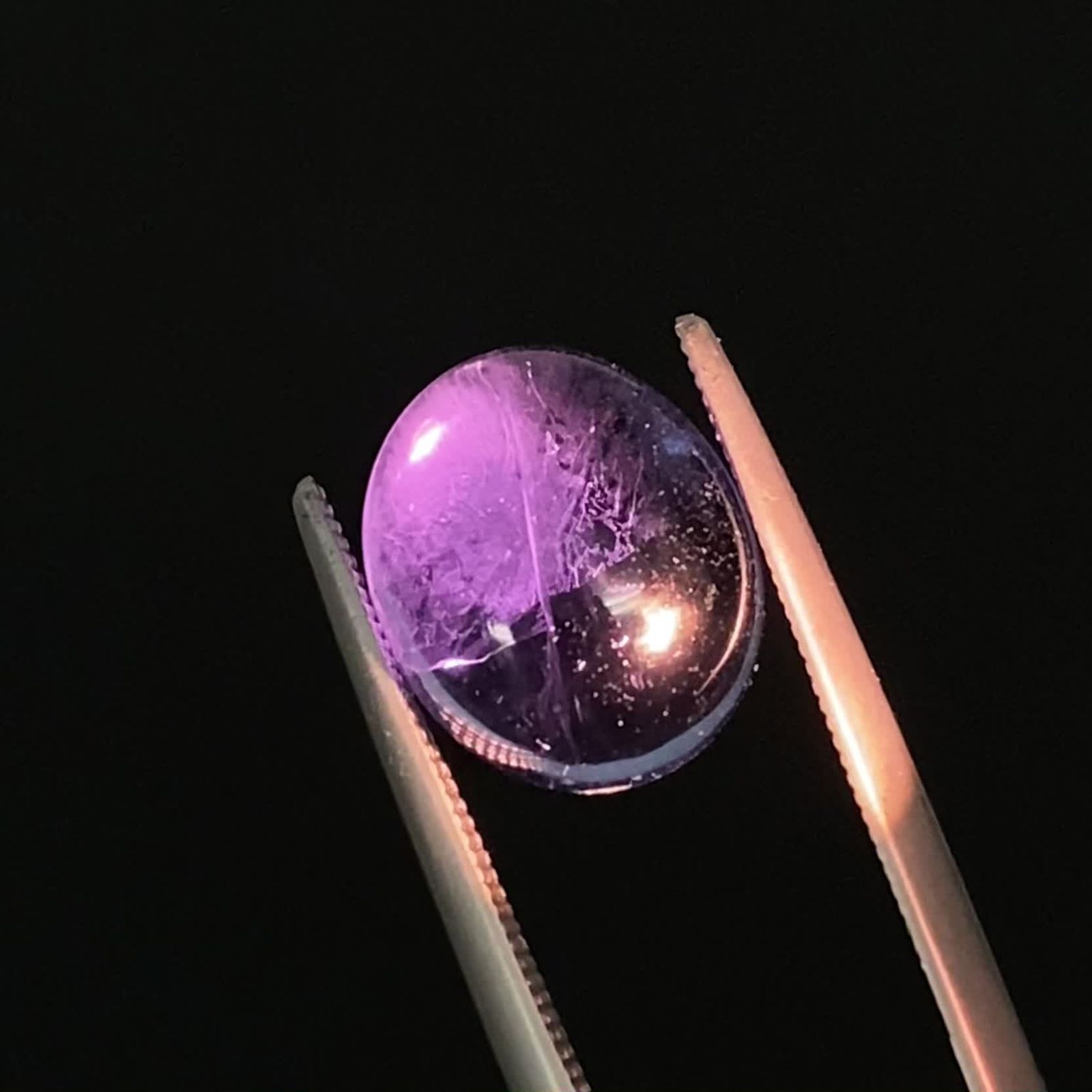 カラーチェンジフローライト ブラジル産 6.52ct / 12.1x10mm前後