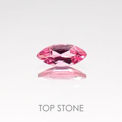 ホットピンクスピネル タンザニア産 ルース 0.12ct[20117677]5.2×2.3mm前後