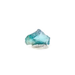 パライバトルマリン 原石スライス ブラジル・パライバ州バターリャ鉱山産 0.25ct [241029348]6.6x4.6mm前後