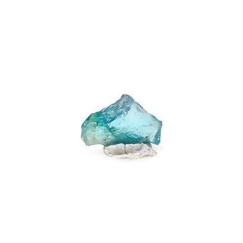 パライバトルマリン 原石スライス ブラジル・パライバ州バターリャ鉱山産 0.25ct [241029348]6.6x4.6mm前後