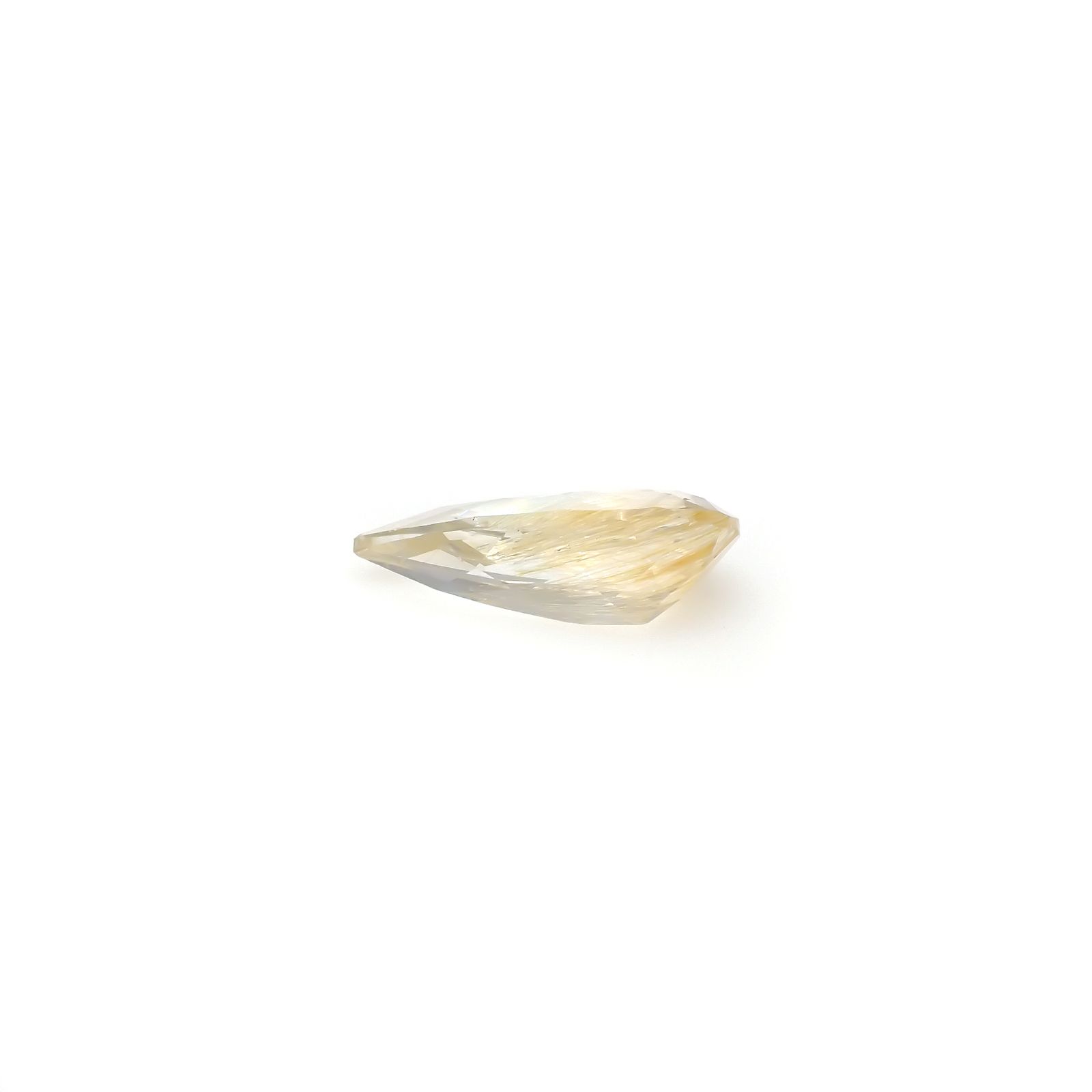 ニードルイントパーズ(チューブイントパーズ) ブラジル・ミナスジェライス州産 9.70ct[240225886]20.5x10.8mm前後