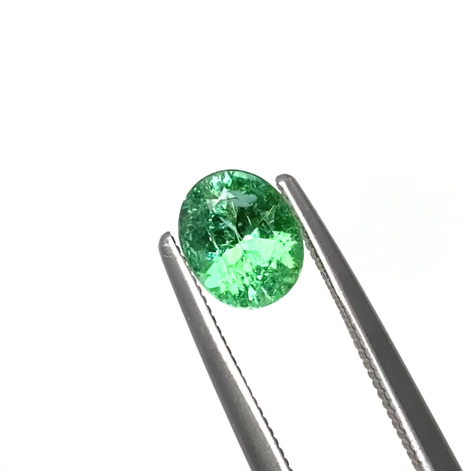 パライバトルマリン ブラジル・パライバ州バターリャ鉱山産 0.71ct