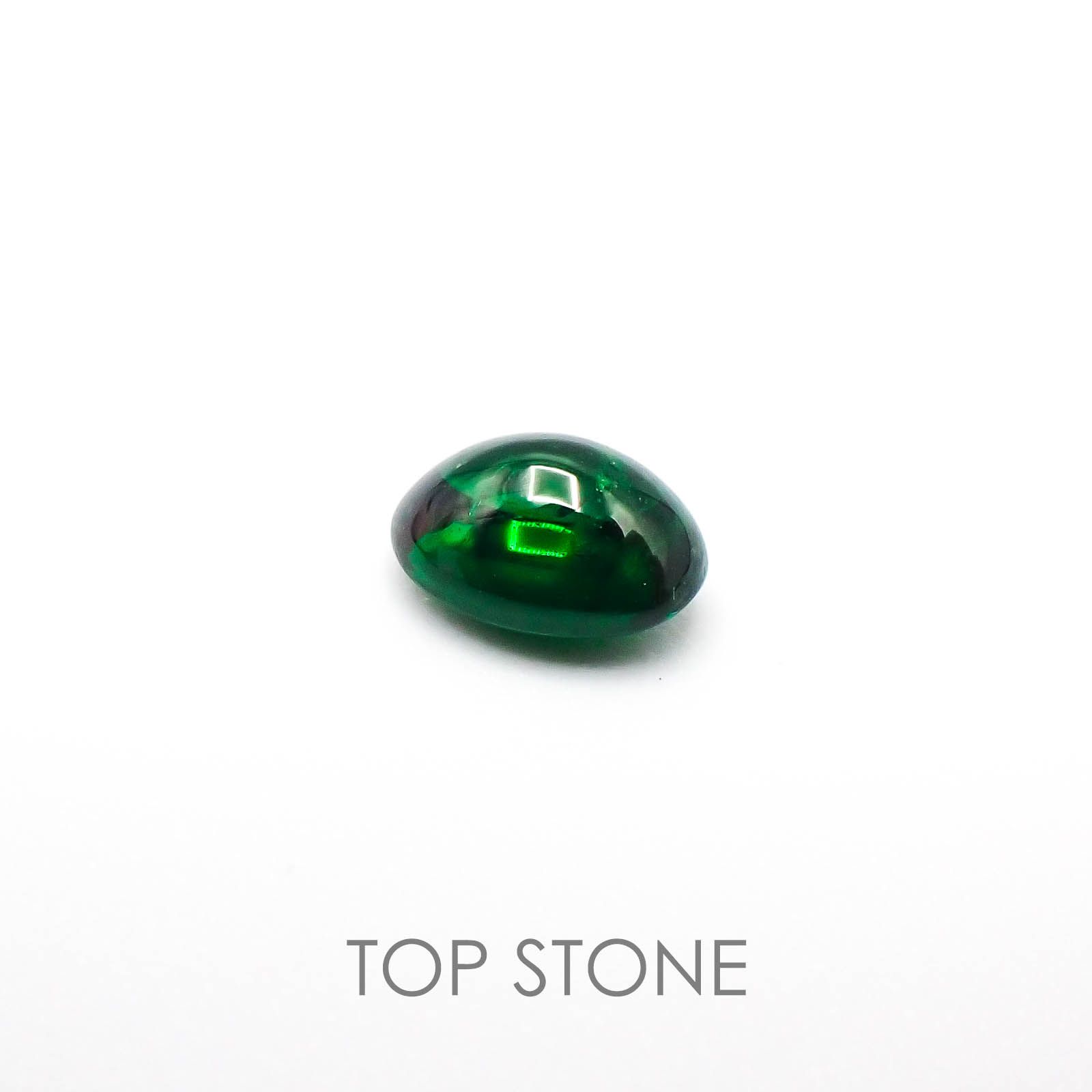 ツァボライト(宝石名グリーン グロッシュラー・ガーネット)タンザニア産 1.69ct 識別済[220717138]7.8x6mm前後
