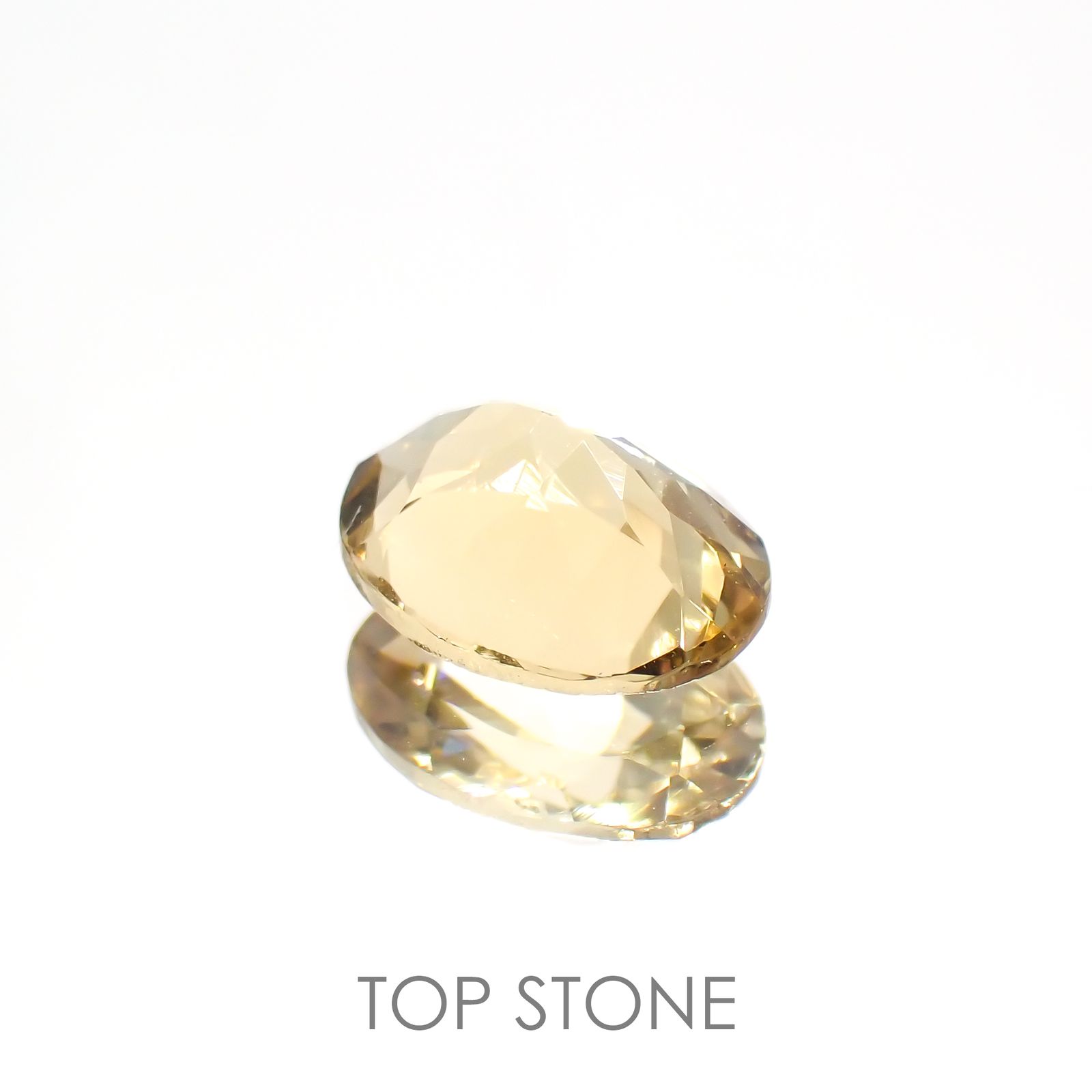 イエローベリル(宝石名イエロー・ベリル)ブラジル産 0.99ct 識別済[211113657]7.8x6mm前後