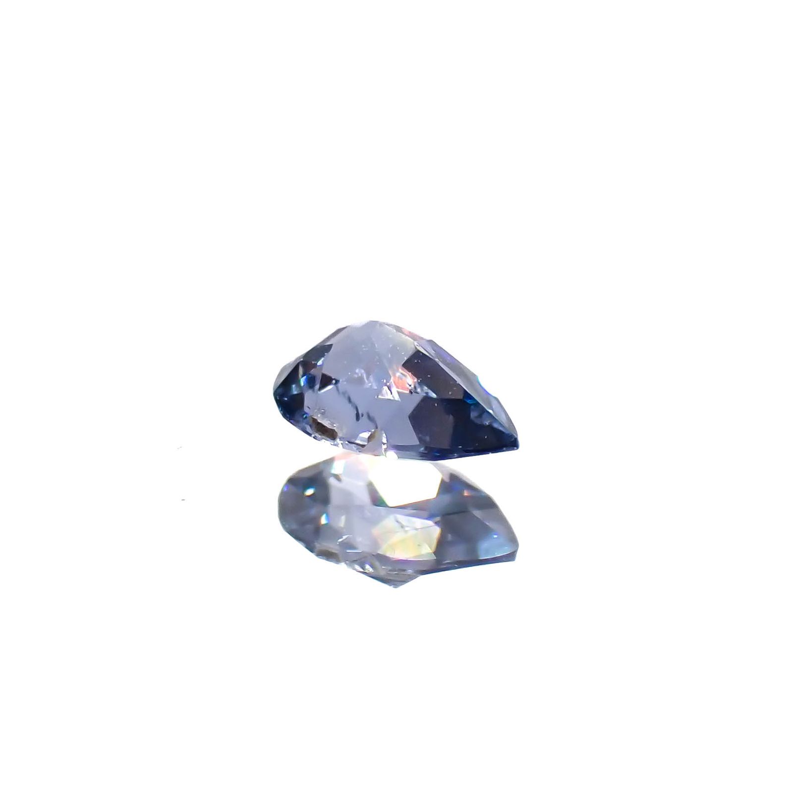 コバルトブルースピネル(宝石名ブルー・スピネル)タンザニア産 0.136ct ソ付(日独)[230622553]4.03x2.8mm前後