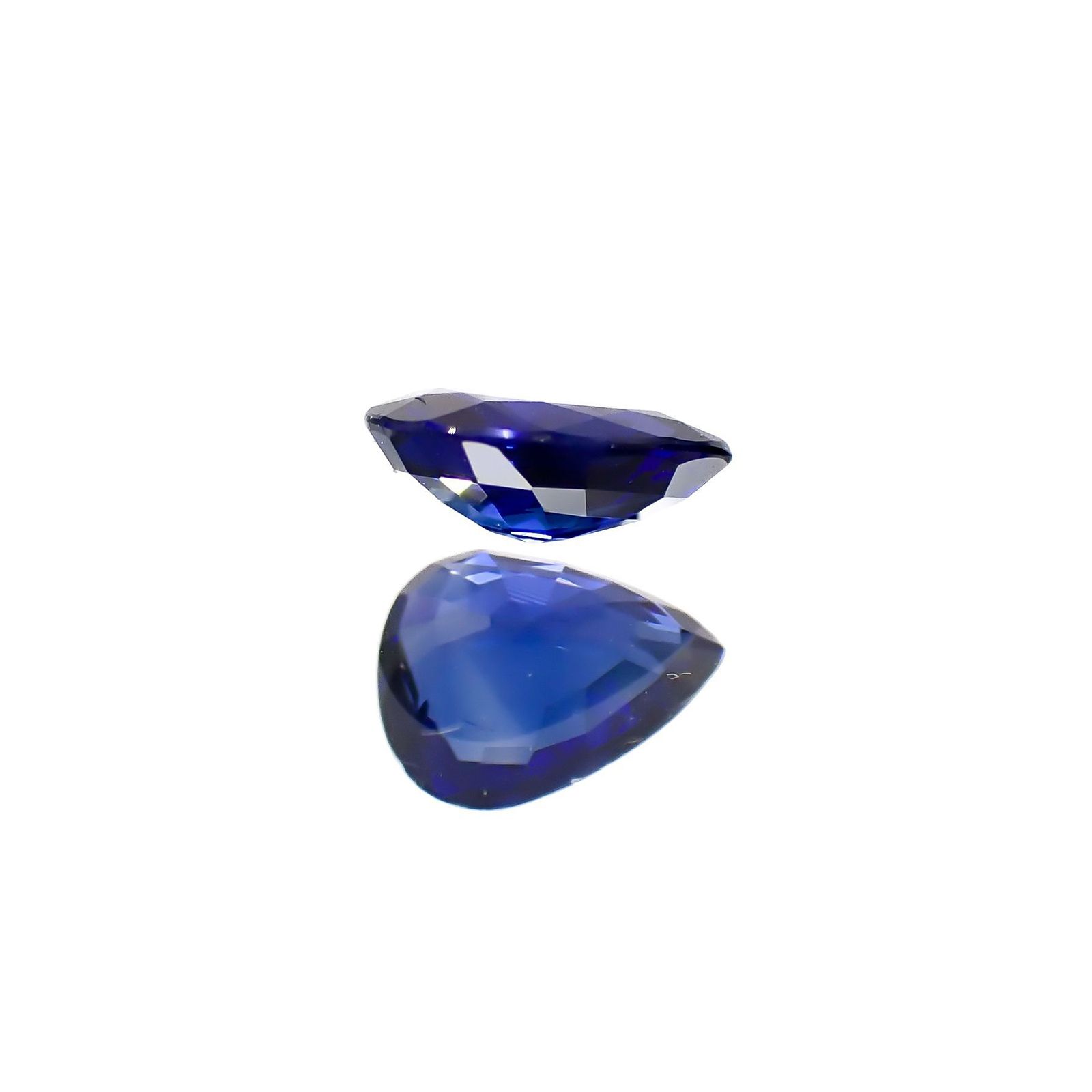 サファイア(宝石名サファイア)スリランカ/マダガスカル産 識別済 0.80ct / 6.9x5.4mm前後 [260817641]