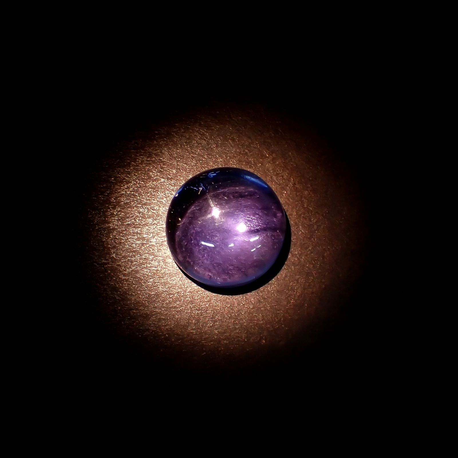 カラーチェンジフローライト ブラジル産 8.57ct[240326739]12.3x12.2mm前後