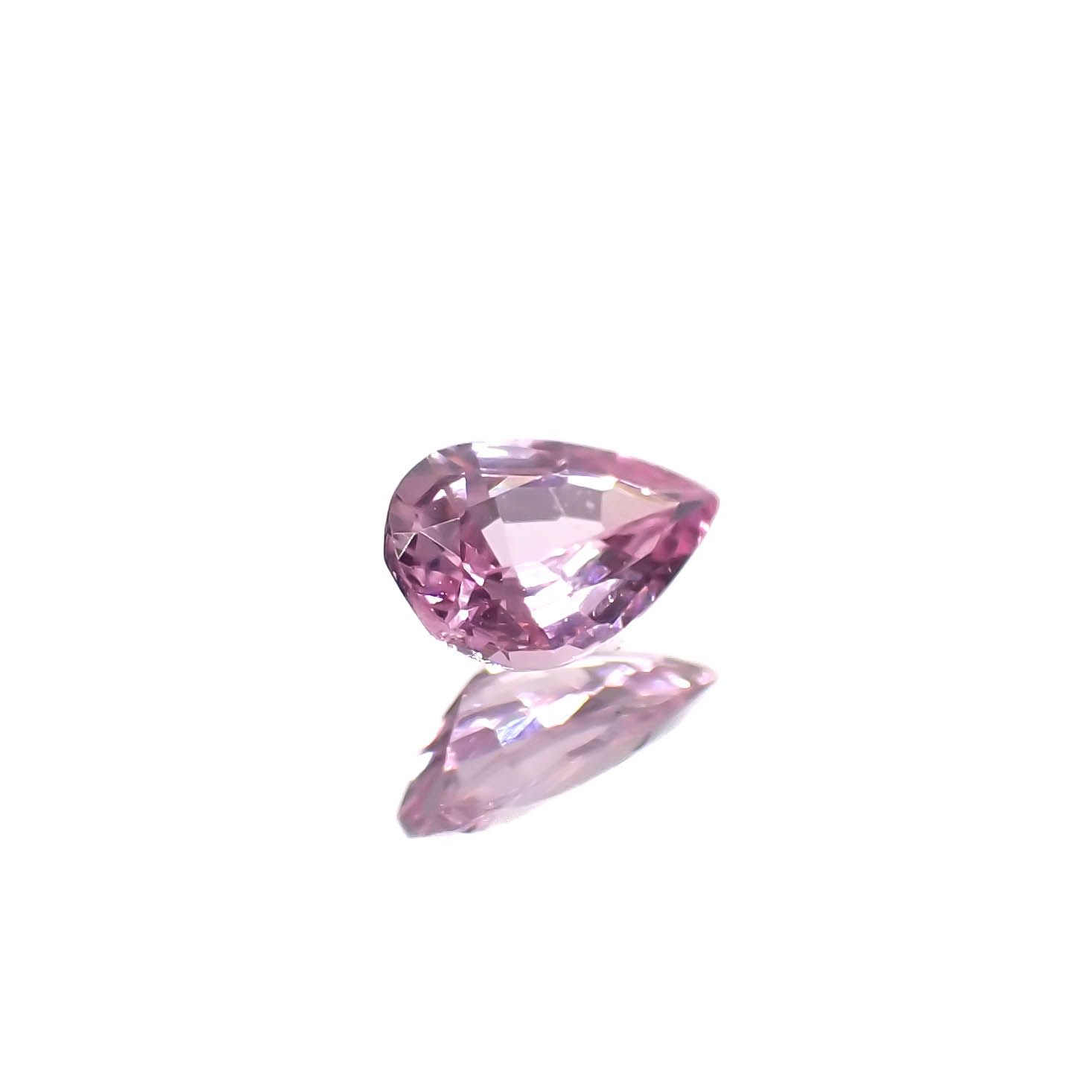 ネオンピンクサファイア スリランカ産 0.19ct[240226303]4.6x3mm前後