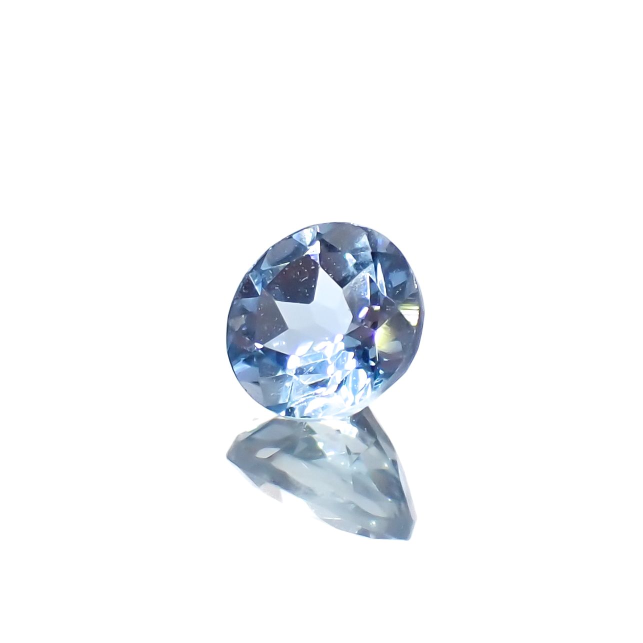 サンタマリアアクアマリン ブラジル産 0.32ct[230320971]4.4x4.4mm前後