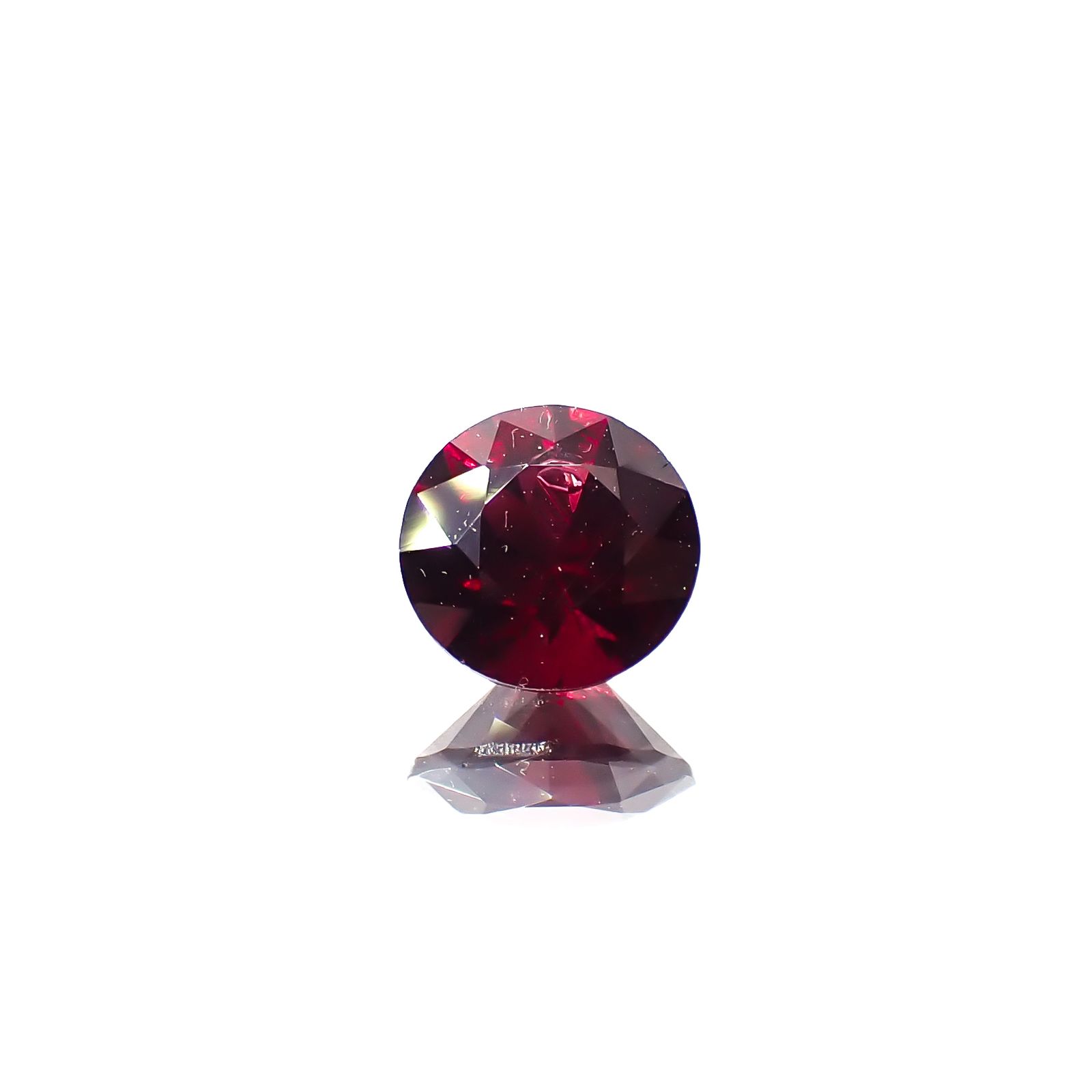 アントヒルガーネット(クロムパイロープガーネット) アメリカ・アリゾナ州産 0.53ct[240527823]5.1x5.1mm前後
