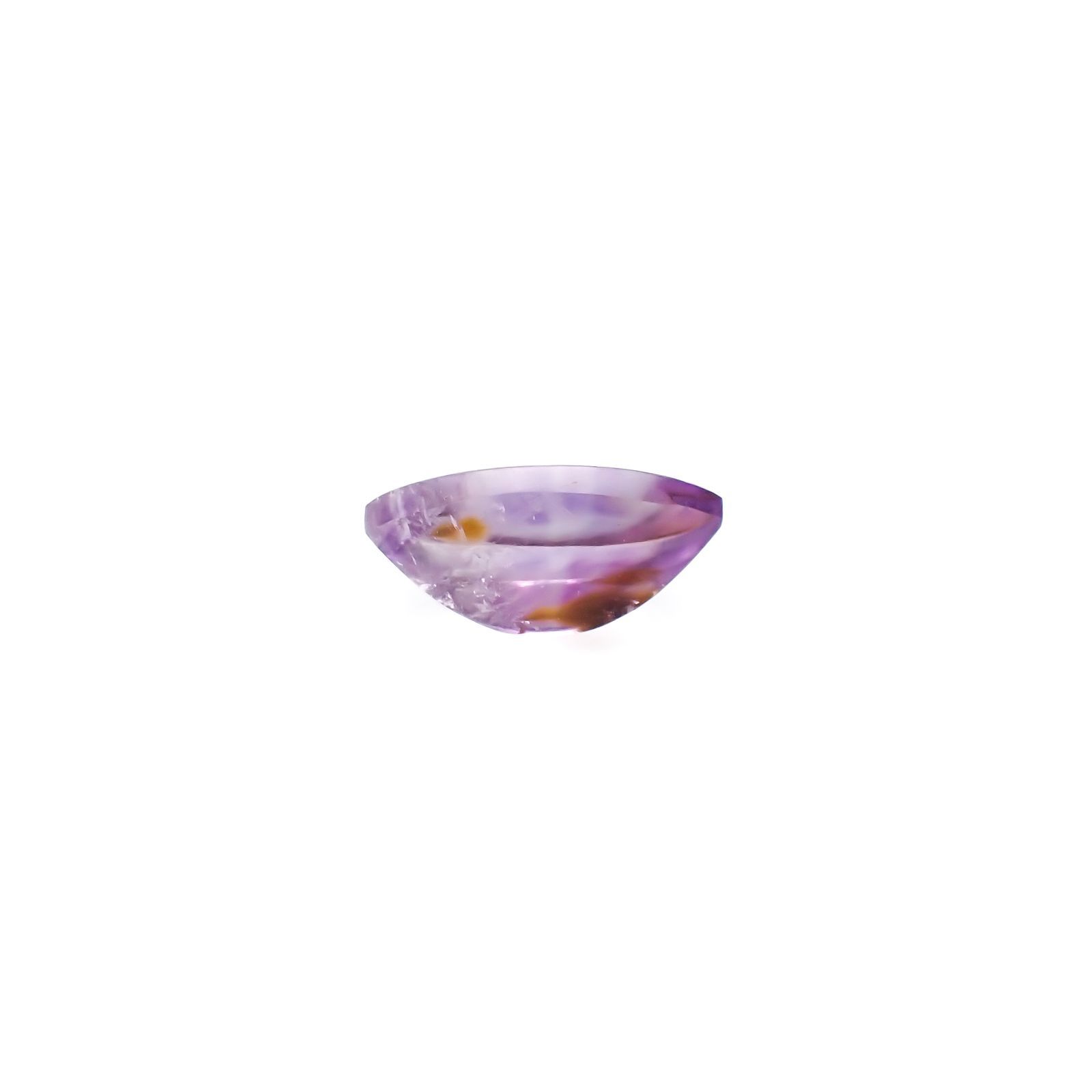ゲーサイトインアメジスト ブラジル産 4.87ct[230119790]15.2x9.3mm前後