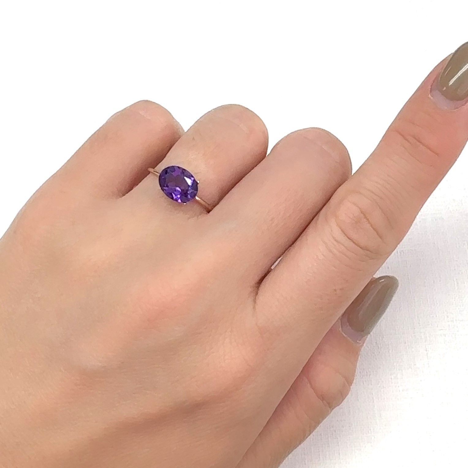 カラーシフトアメジスト ブラジル/ウルグアイ産 1.52ct[240929004]8.9x6.9mm前後
