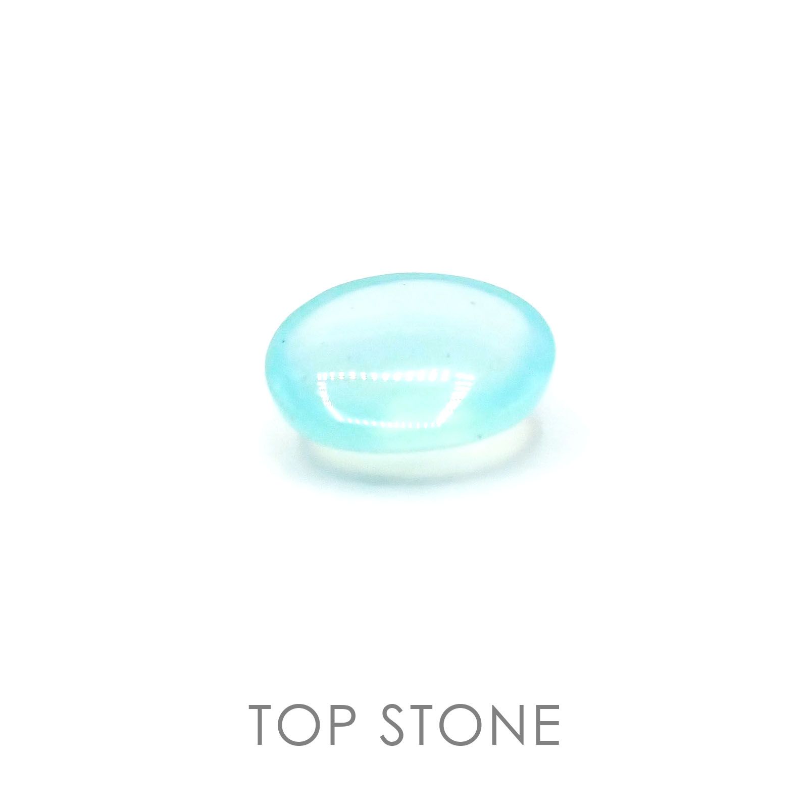 ブルーオパール ペルー産 ルース 1.63ct[20084726]9.7×7.7mm前後