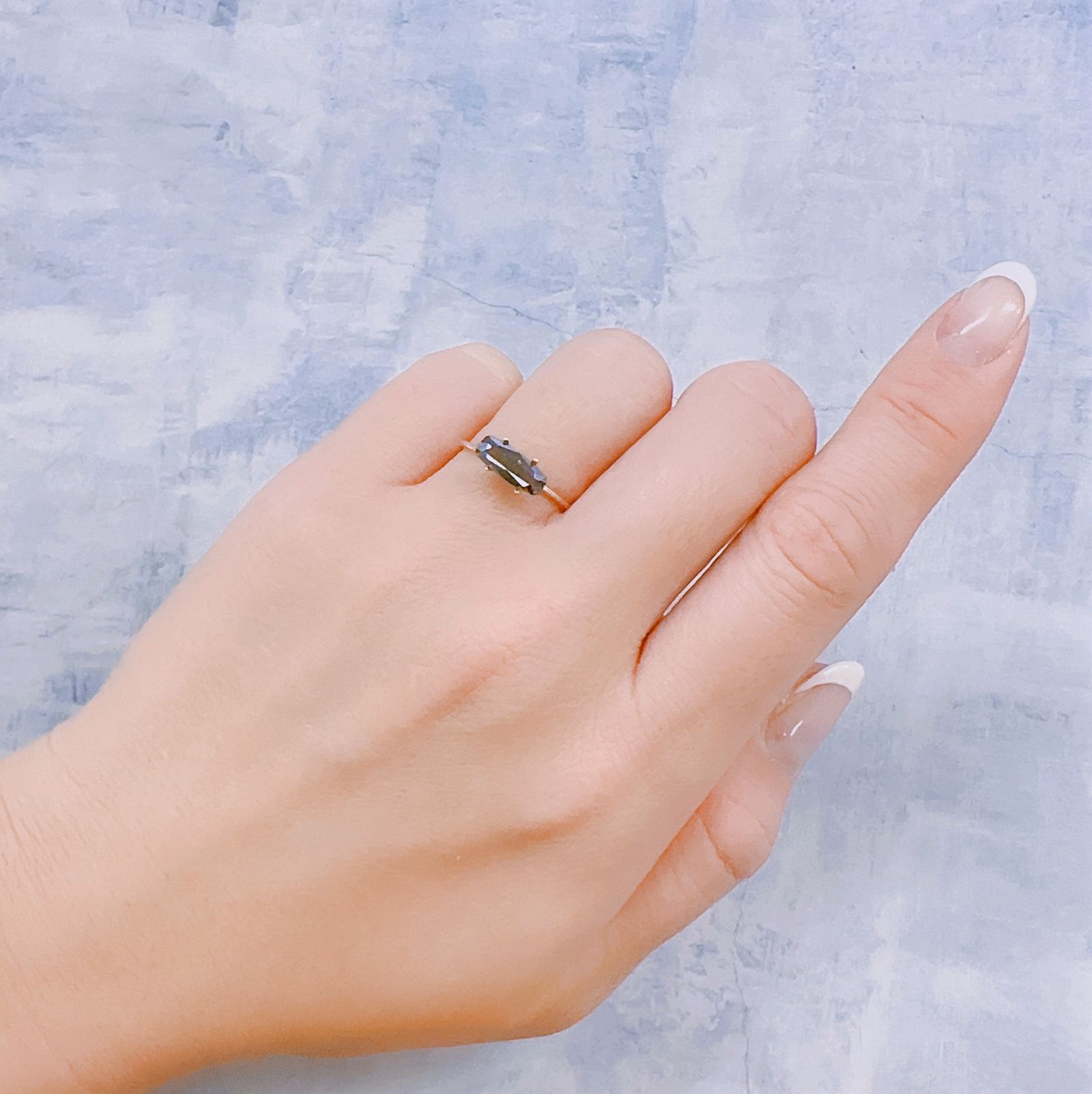 ルチル単結晶 ブラジル産 0.95ct[230119831]9.8x3.7mm前後