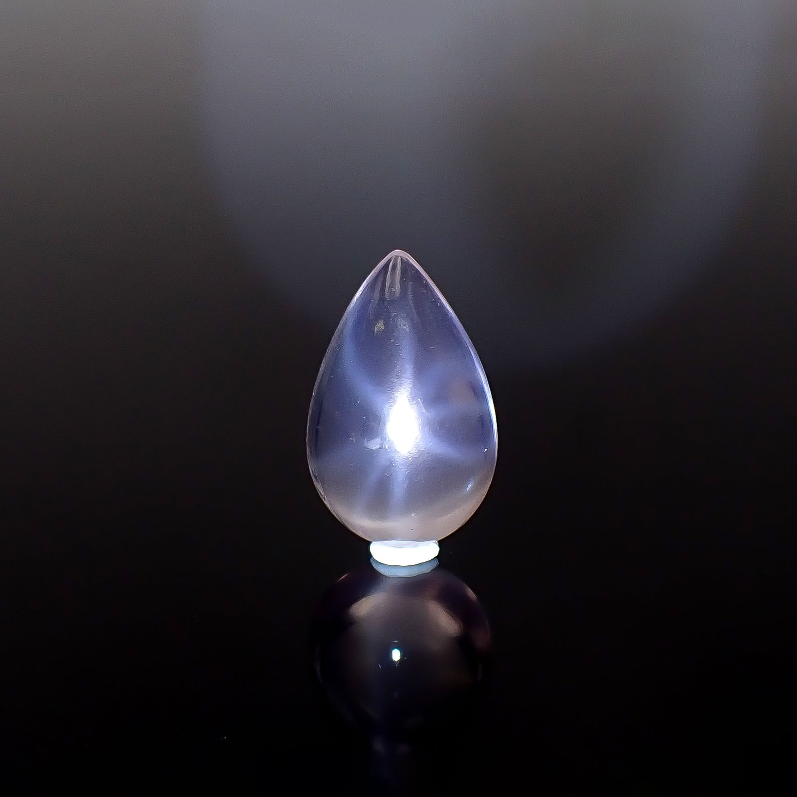 スターローズクォーツ マダガスカル産 10.94ct / 19.8x12.6mm前後 [250730816]