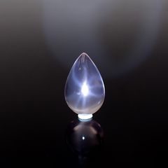 スターローズクォーツ マダガスカル産 10.94ct / 19.8x12.6mm前後 [250730816]