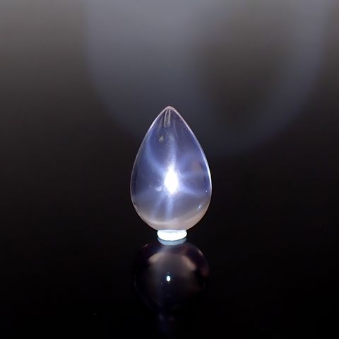 スターローズクォーツ マダガスカル産 10.94ct / 19.8x12.6mm前後 [250730816]