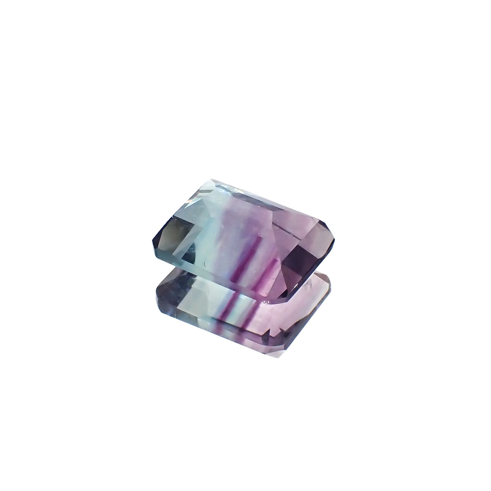 パーティカラーフローライト フルオレッセンス ブラジル産 4.04ct[230823266]10.1x8mm前後