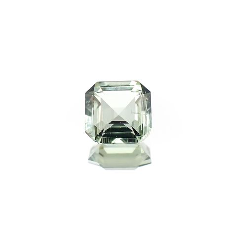 グリーントルマリン(宝石名グリーン・トルマリン)ブラジル産 識別済 0.54ct / 5x5mm前後 [231023951]