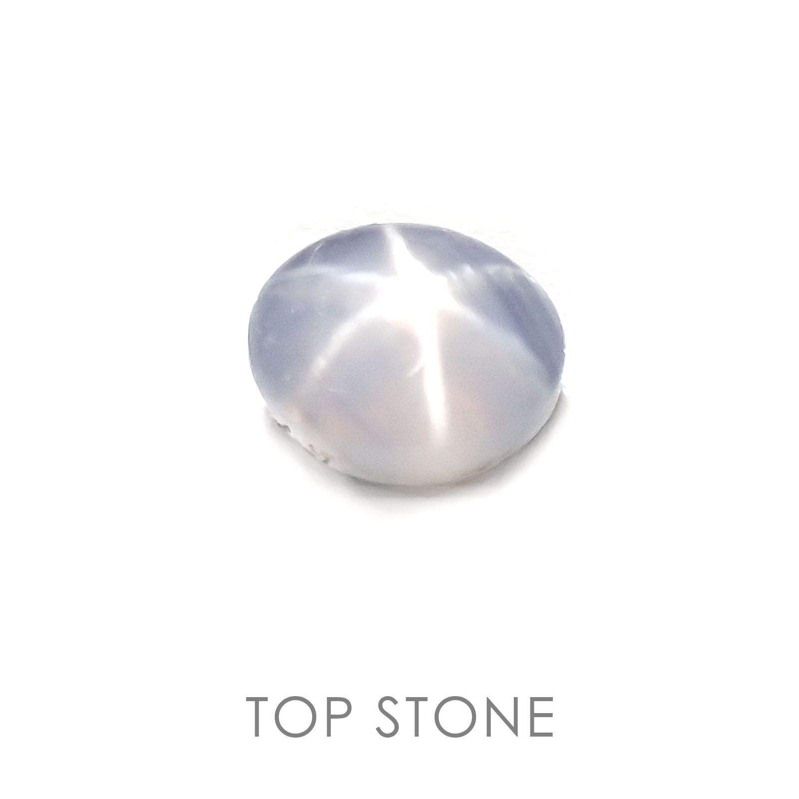 ブルースターサファイア ビルマ・ミャンマー産 ルース 0.92ct[20117245]5.4×4.5mm前後