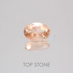 オレゴンサンストーン(宝石名ラブラドライト) アメリカ・オレゴン州産 0.69ct 識別済[21058946]6.8×4.9mm前後