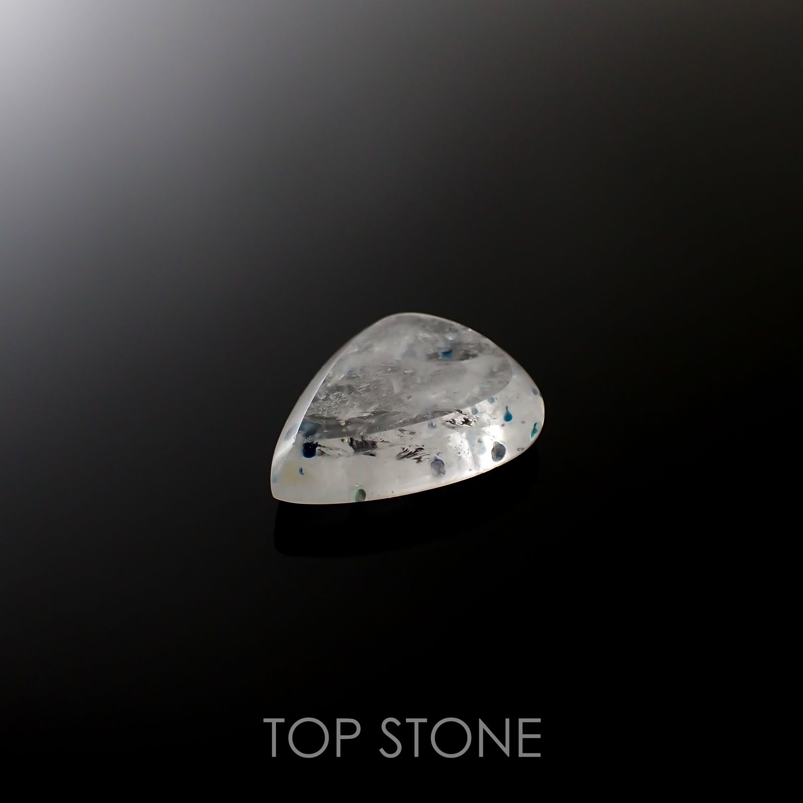 パライバクォーツ ブラジル産 17.64ct[220115021]22.7x17.5mm前後