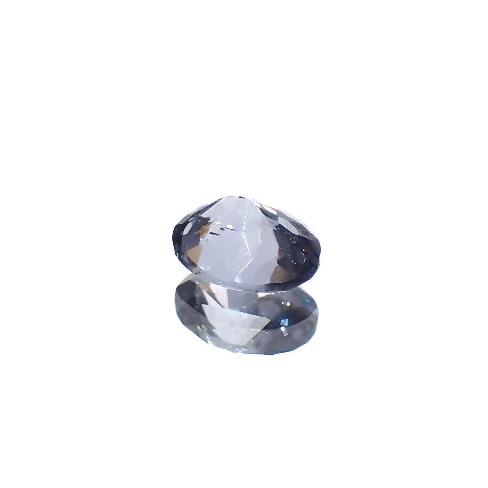 バイオレットスピネル(宝石名スピネル)ビルマ/マダガスカル産 0.41ct 識別済[230220666]4.9x4mm前後