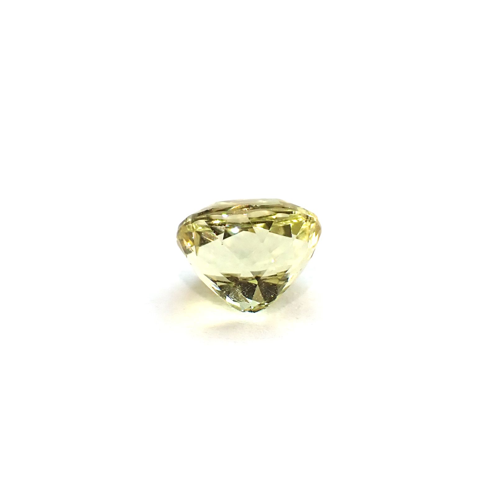 イエローアパタイト メキシコ産 1.00ct / 6.1x5.2mm前後 [260632466]