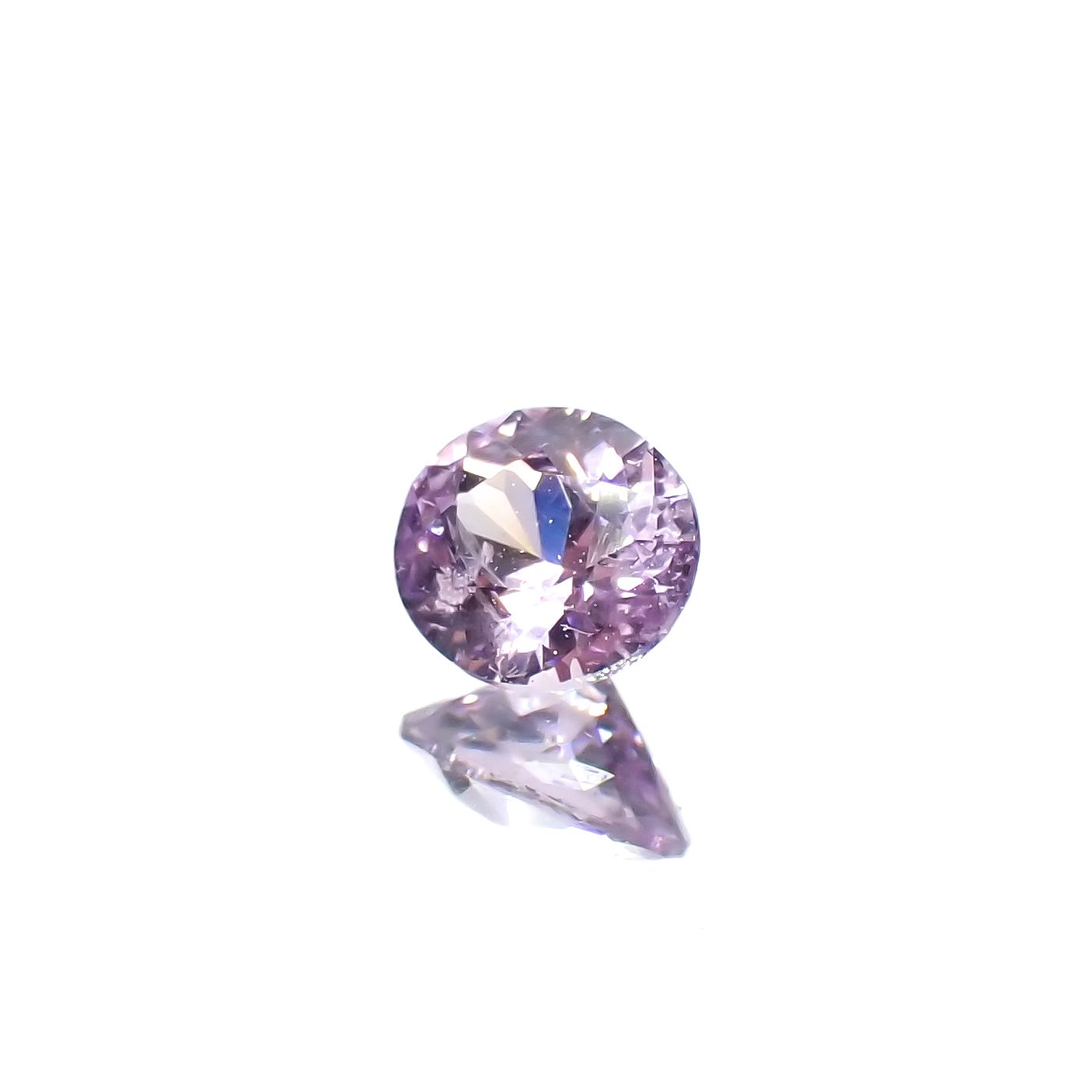 ピンクサファイア(宝石名サファイア)スリランカ/マダガスカル産 0.25ct 識別済[240226310]4x3.5mm前後