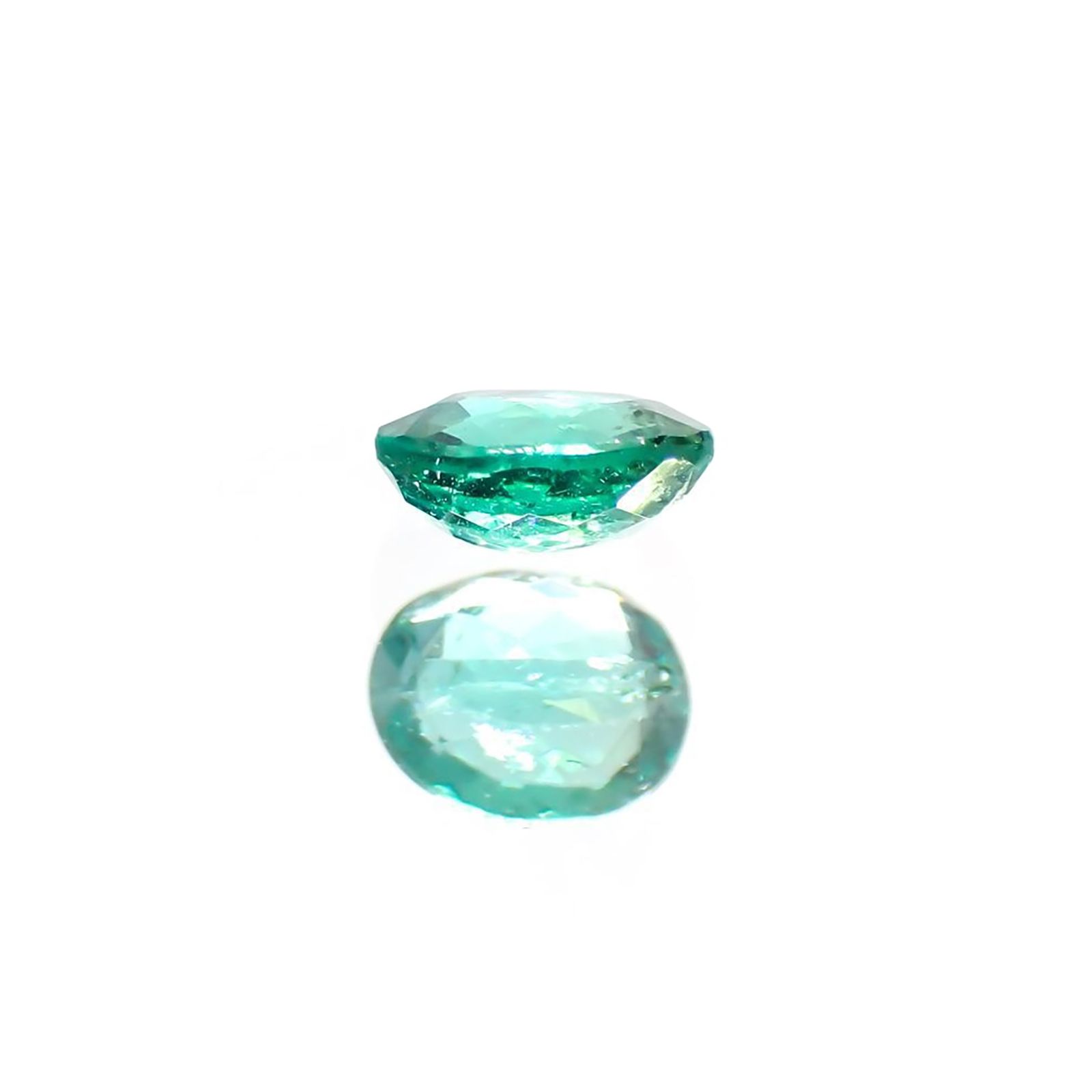 パライバトルマリン(宝石名トルマリン/別名パライバ・トルマリン)ブラジル産 GIA鑑付 0.28ct / 4.64x3.85mm前後 [211113715]