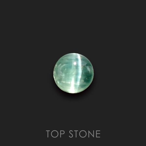 バナジウムコーネルピンキャッツアイ(宝石名コーネルピン)タンザニア産 0.47ct 識別済[230120318]4.4x4.4mm前後