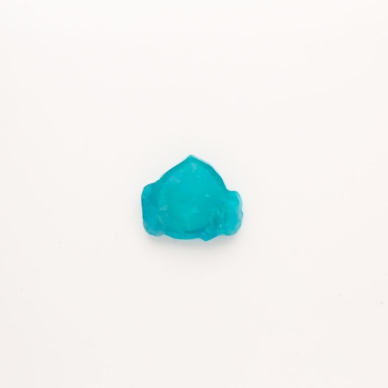 パライバトルマリン(宝石名トルマリン/別名パライバ・トルマリン) ブラジル・バターリャ鉱山産 1.474ct ソ付(宝貴協)[210711659]9.5×7.9mm前後