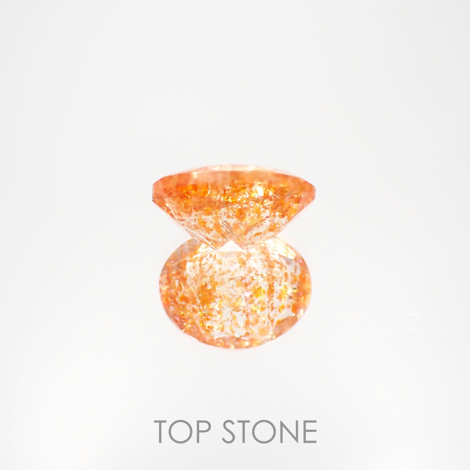 イリュージョンサンストーン インド産 2.15ct[221219256]9.9x8mm前後