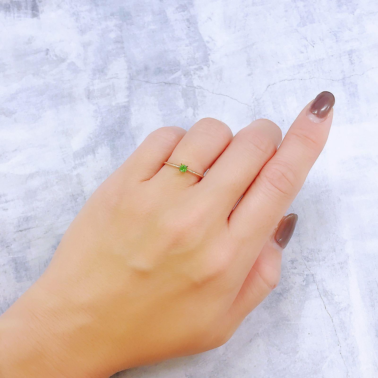 デマントイドガーネット ロシア産 0.13ct[221018222]3x3mm前後