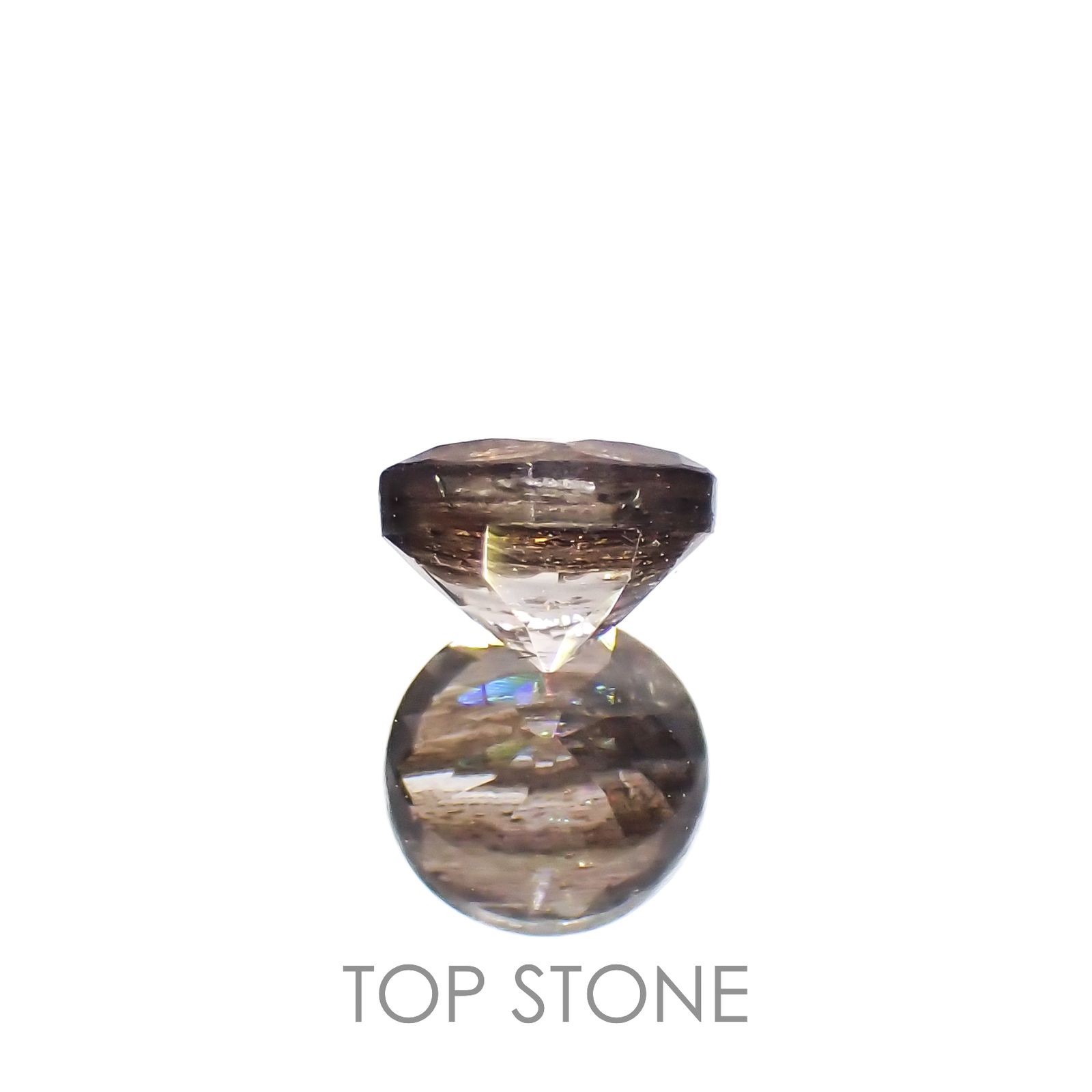 レインボースキャポライト ブラジル産 0.50ct[221119044]5x5.1mm前後
