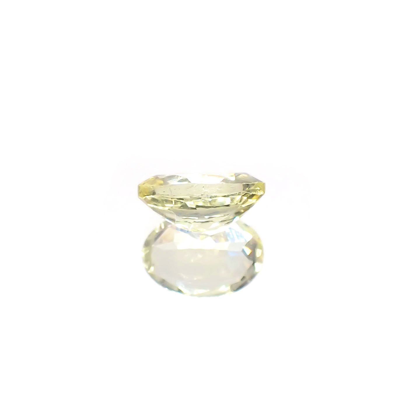 イエローダンビュライト タンザニア産 0.80ct[240125464]7.1x5mm前後