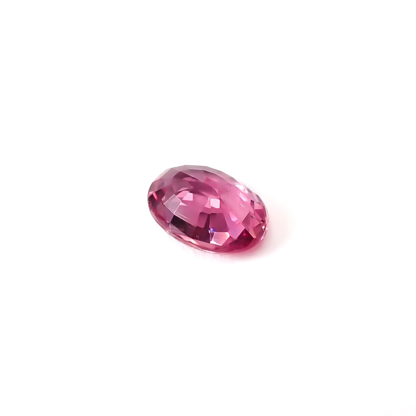 ピンクサファイア 非加熱(宝石名ピンク・サファイア)スリランカ/マダガスカル産 GIT鑑付 0.98ct / 7.06x5.13mm前後 [260432067]