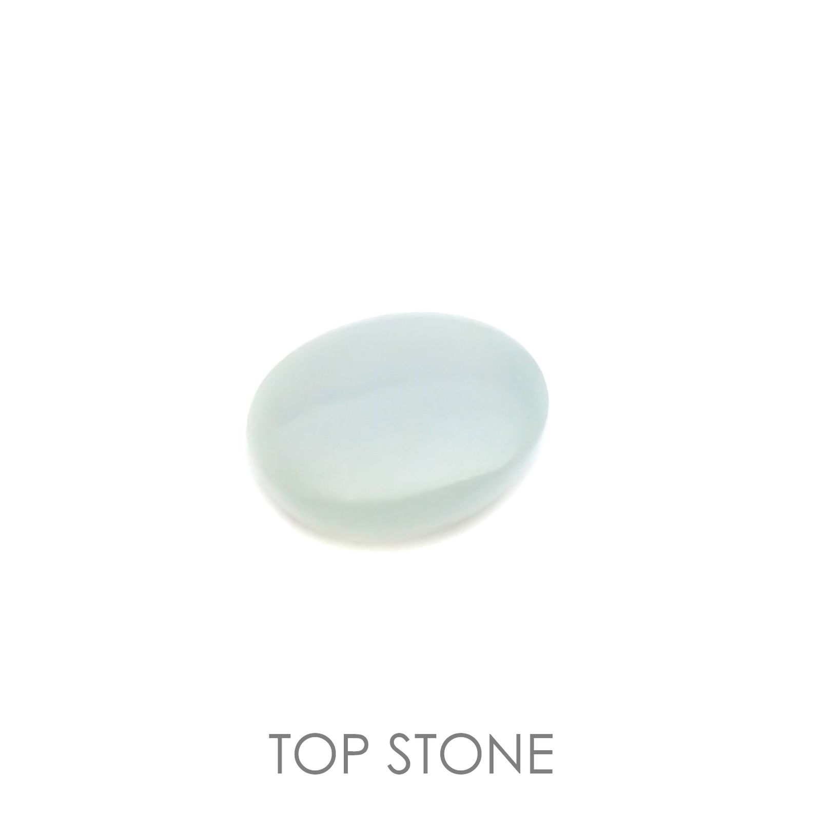 ブルーオパール(宝石名コモンオパール) ペルー産 1.51ct 識別済[21039192]9×7.1mm前後