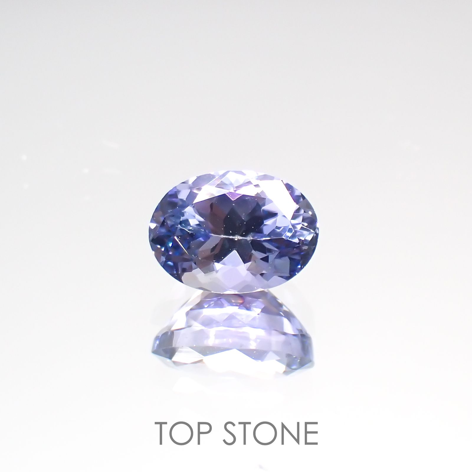 バイカラータンザナイト(ゾイサイト) タンザニア産 ルース 1.13ct[210812644]7.1×5.2mm前後