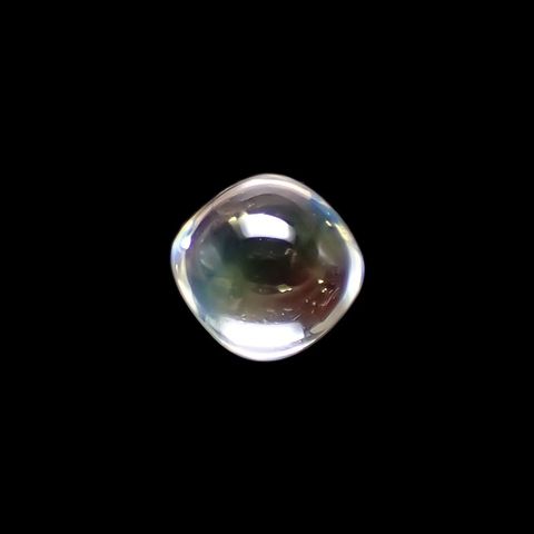 レインボームーンストーン(宝石名アンデシン・ラブラドライト)マダガスカル産 0.89ct 識別済[230522001]6x6mm前後