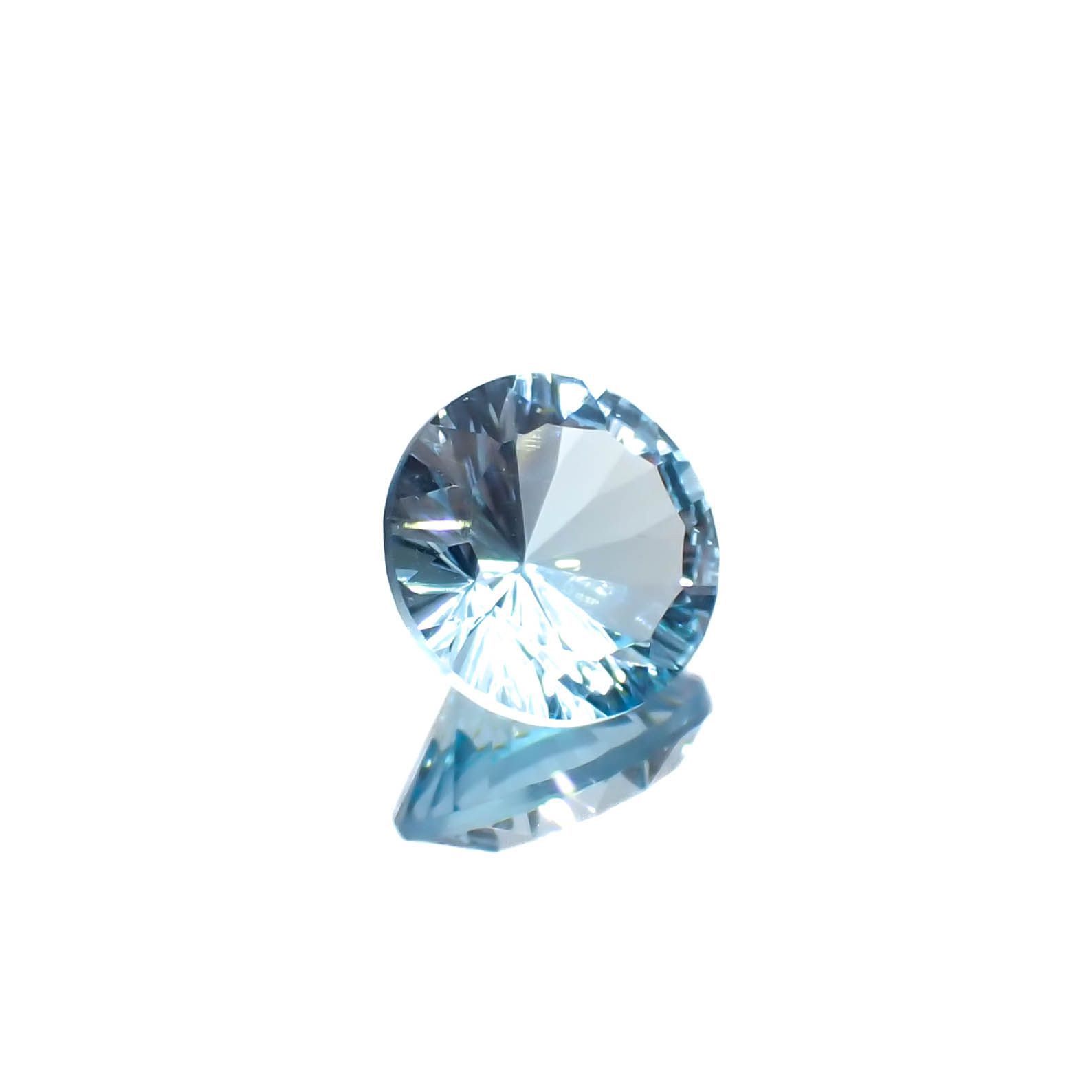 ブルートパーズ ブラジル産 4.12ct[221219316]10x10mm前後