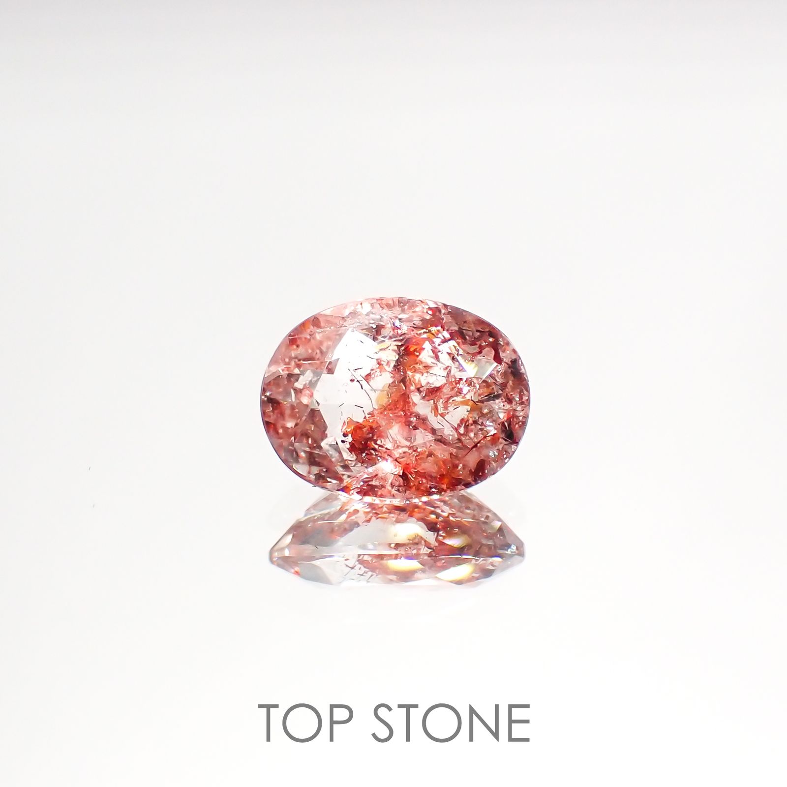 ファイヤークォーツ ナイジェリア産 1.76ct[220114752]9.4x7.3mm前後