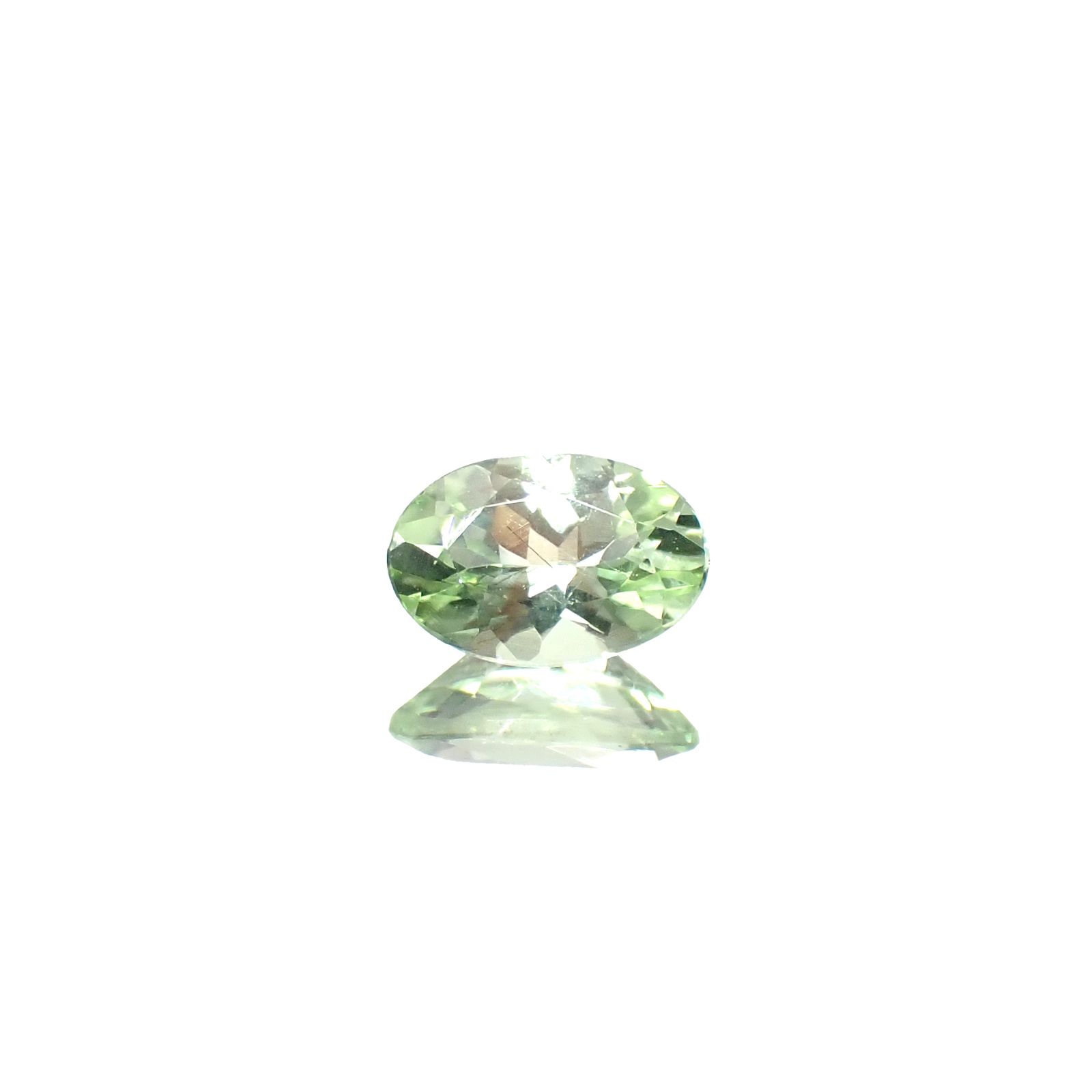 ミントペリドット パキスタン/ノルウェー産 0.46ct [250730637]6.2x4.1mm前後