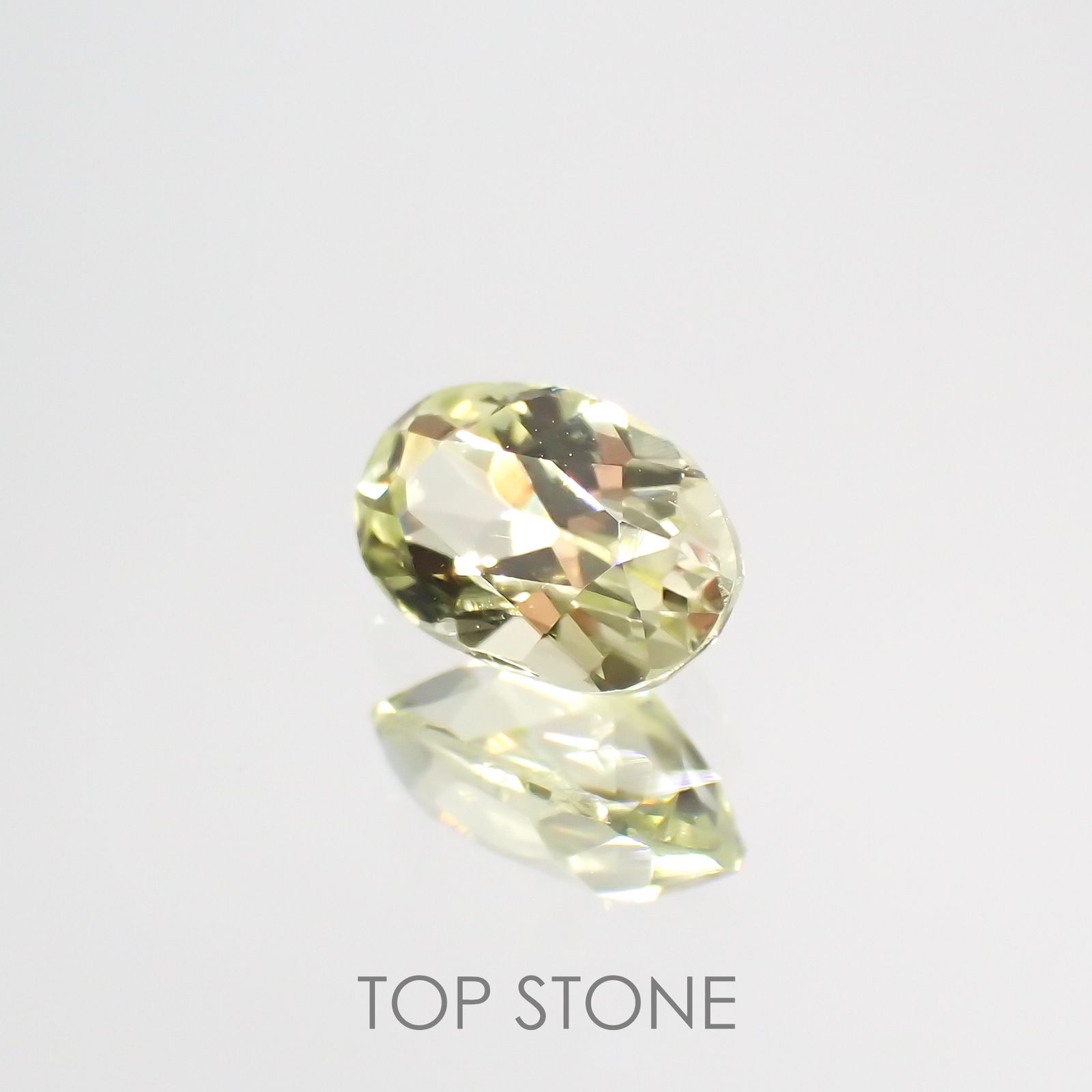 シリマナイト(宝石名シリマナイト) インド産 0.55ct 識別済[210810688]6.2×4mm前後