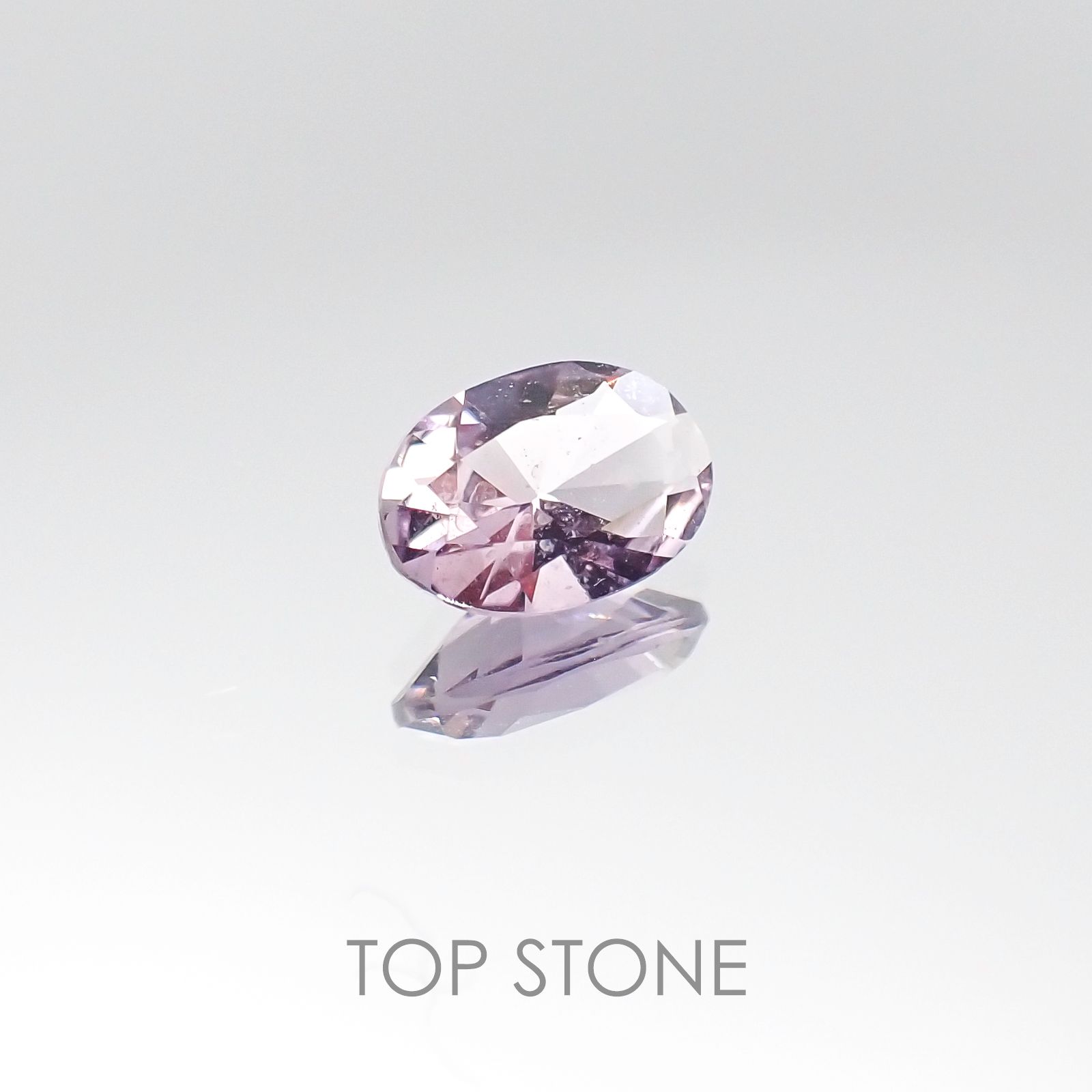 マリアライト(宝石名パープル・スキャポライト) タンザニア産 0.61ct 識別済[20095918]7.2×5mm前後