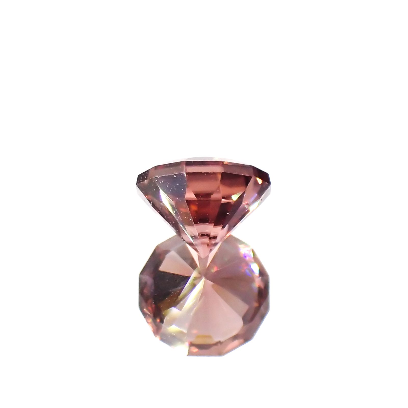 ◇カスタムカット◇ピンクジルコン スリランカ/カンボジア産 1.15ct[230421817]5.7x5.7mm前後