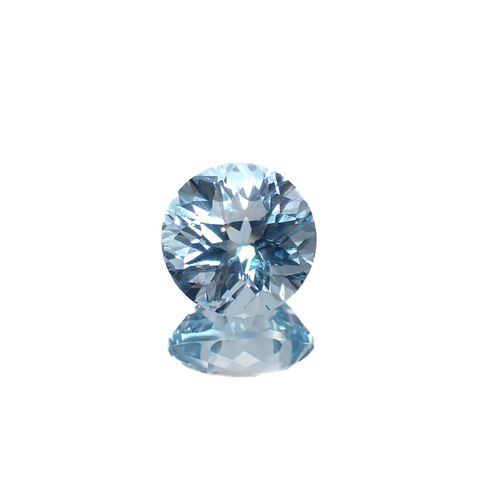 ◇カスタムカット◇ブルートパーズ ブラジル産 5.02ct[221219319]9.9x9.9mm前後